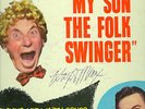 HARPO MARX AUTOGRAPHED SIGNED ALBUM COVER MY SON