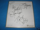 KISS Victor Records Promo Autograph Japan AWESOME RARE