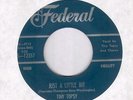 Tiny Topsy Just a Little Bit Federal 12357 R&B 45 Hear