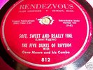 RARE DETROIT VOCAL GROUP 78 FIVE DUKES OF RHYTHM-LISTEN