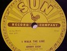 Johnny Cash I Walk The Line/Get Rhythm - Sun 241-78 RPM