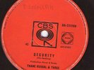 THANE RUSSELL AND THREE - 45 - SECURITY