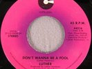Luther Vandross Don’t Wanna Be A Fool Cotillion