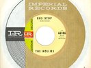 THE HOLLIES PROMO 45 RECORD - BUS STOP - BEAUTIFUL 