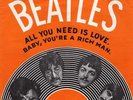 Beatles Norwegian 45 All you need is love Norway R 5620