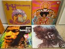 4 JIMI HENDRIX VINYL LP's-EXPERIENCE-AXIS-MOODS-CRYLOVE