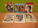 FLECHE MAGAZINE CLAUDE FRANCOIS CLO CLO BULLETIN x 6