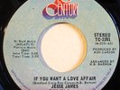 70's SOUL 45-JESSE JAMES-IF YOU WANT A LOVE AFFAIR