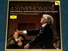 BRAHMS 4 Symphonies BERNSTEIN - DGG DIGITAL 4LP MINT
