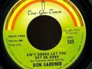 DON GARDNER. AIN'T GONNA LET YOU GET ME DOWN. N.SOUL