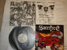 SACRIFICE - TORMENT IN FIRE LP - 1ST PRESS SLAYER VENOM
