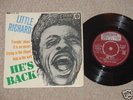 LITTLE RICHARD HE'S BACK EP 45RPM LONDON REK 1400 RARE