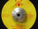 DWIGHT FRANKLIN Foxie Lila RARE MODERN SOUL 45 LISTEN