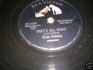 ELVIS PRESLEY RCA  6380 That's All Right 78 rpm record