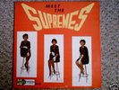 MEET THE SUPREMES LP Original 1963 MOTOWN Stools Cover