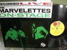 THE MARVELETTES ON STAGE LIVE LP record album