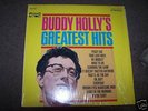 BUDDY HOLLY GREATEST HITS LP