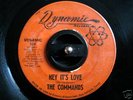* COMMANDS Hey It's Love RARE TEXAS NORTHERN SOUL Hear