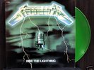 METALLICA  Ride The Lightning  Green COLLECTOR LP VERT