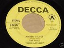 The Elves DJ 45 Amber Velvet 1970 RONNIE JAMES DIO EX