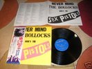 Sex Pistols - Never Mind Japan LP Vinyl RARE YX-7199-AX