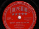 2 early fats domino 78 records IMPERIAL 5123 & 5138