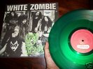 White Zombie God of Thunder GREEN vinyl record 12