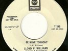 Lloyd Williams - Be Mine Tonight - Northern Soul