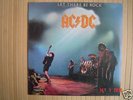 AC/DC-Let there be ro-HARD/HEAVY RARE LP-YUGOSLAVIA-EX+