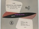 Bach Violin Sonata N° 3 Ossy Renardy Decca LM 4536