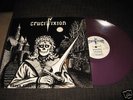 CRUCIFIXION - GREEN EYES ,Rare PURPLE Vinyl NWOBHM EP