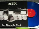 AC/DC # Let There Be Rock # RARE Org Cover Colour LP