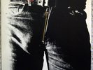 ROLLING STONES - STICKY FINGERS ORIG ZIPPER LP - EXC