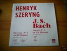 HENRYK SZERYNG Violin BACH N° 3 ODEON XOC 127 FRENCH LP