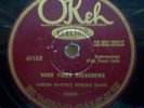 Aiken County String Band--Hard Times--Okeh 45153  V+V