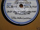 LILLIE DELK CHRISTIAN + LOUIS ARMSTRONG TEST 78, N-
