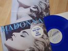 MADONNA - TRUE BLUE - RARE AUSTRALIA BLUE VINYL+POSTER