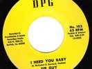 Funk 45 SIR GUY & RAW SOUL I Need You Baby on DPG