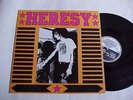 HERESY / CONCRETE SOX (Split Album) Earache LP
