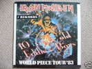 IRON MAIDEN  WORLD PIECE TOUR 83  2LP VERY RARE