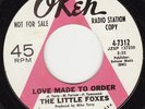 NORTHERN SOUL 45 RPM - LITTLE FOXES on OKEH RECORDS