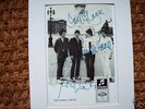 Rare SMALL FACES  4 original Autographs 1967 excellent
