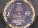 AC/DC WHOLE LOTTA ROSIE ORIG AUS A Label PROMO 45 EX