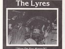 LYRES How Do You Know RARE US punk 7