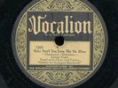 78-Blues-Vocalion 1261-Leroy Carr & Scrapper Blackwell