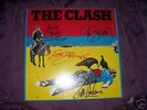 CLASH GIVE EM ENOUGH ROPE SIGNED DEMO PROMO LP STRUMMER