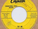 Rockabilly: BOB LUMAN-Try Me/Know My Baby Cares CAPITOL