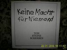 TON STEINE SCHERBEN-2LP(KEINE MACHT FÜR NIEMAND) MINT