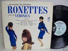 RONETTES FEATURING VERONICA RARE BLUE LBL 1963 MONO LP