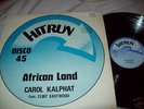 CAROL KALPHAT/DOCTOR PABLO-Africana land-Hit Run Roots